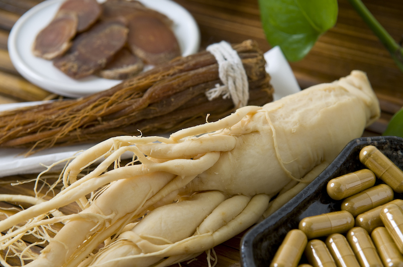 ginseng slices capsules roots