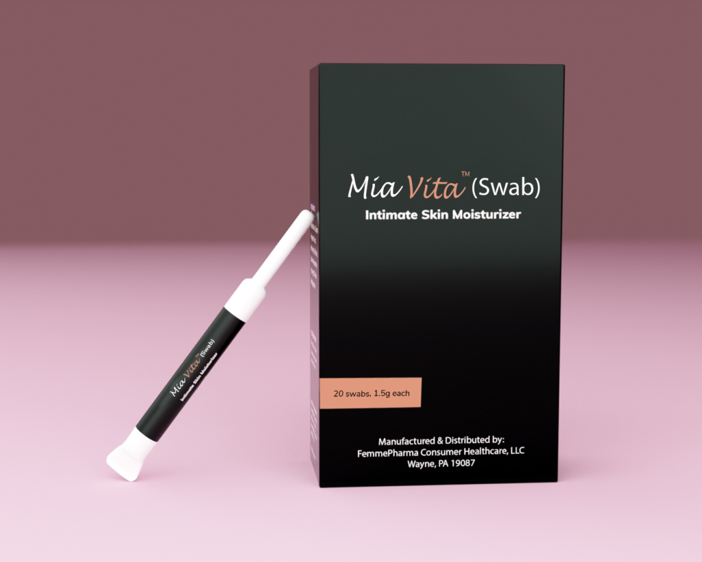 Mia Vita Swab for vulva itching and vaginal dryness