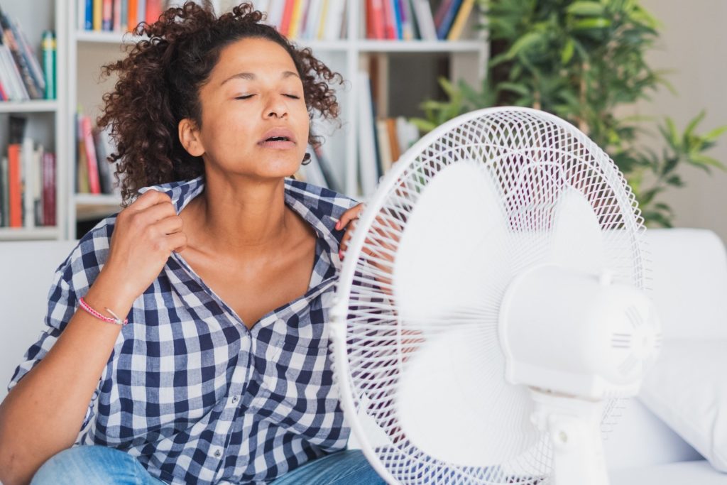 Dealing with hot flashes