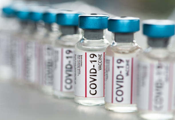 Covid-19 Coronavirus Vaccine vials