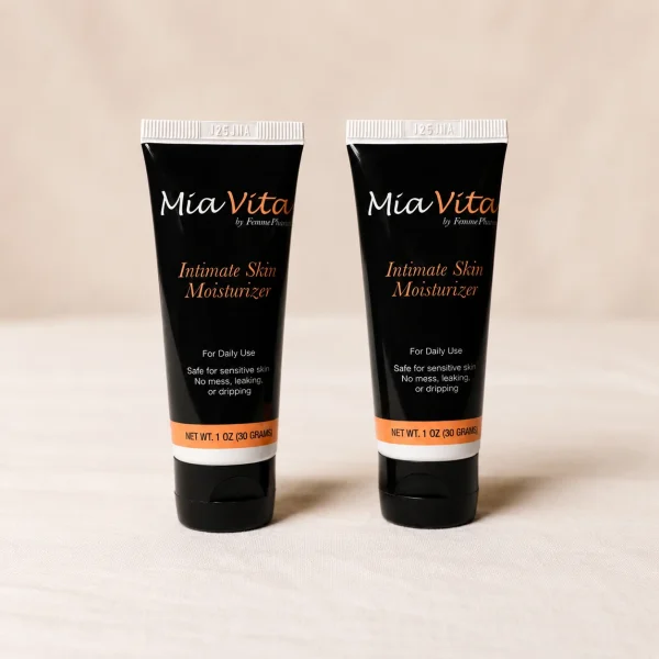 2 Tubes of Mia Vita® Intimate Skin Moisturizer with Hyaluronic Acid