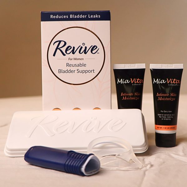 2 tubes Mia Vita Gel with the Revive SUI Bladder support device